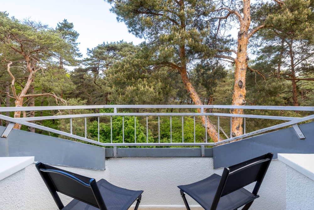 Zimmer zur Meerseite mit Balkon